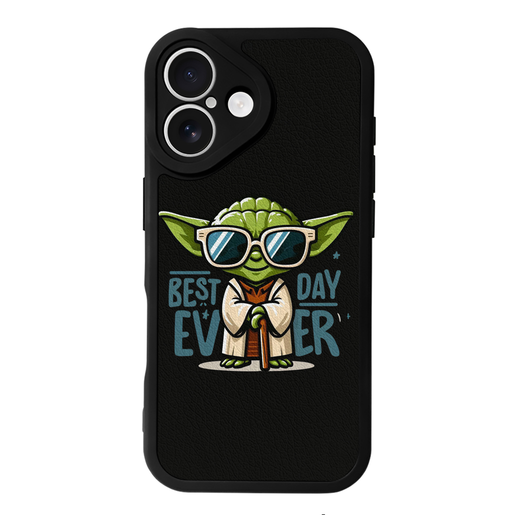 （画像用） スター・ウォーズ Star Wars 【iPhone 16シリーズ対応】シリコンスマホケース（レザー調） 材質：シリコン